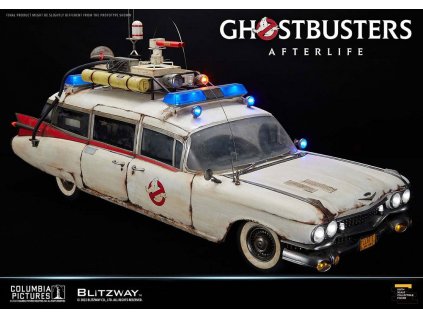 Ghostbusters Afterlife replika vozidla ECTO 1 1959 Cadillac (1)