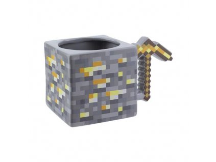 Minecraft hrnek Gold Pickaxe (1)