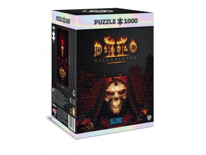 Diablo II Resurrected puzzle 1000 dílků (1)