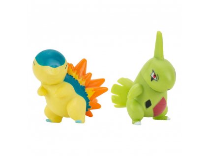 Pokémon Battle Mini figurky 2 Pack Cyndaquil & Larvitar (1)