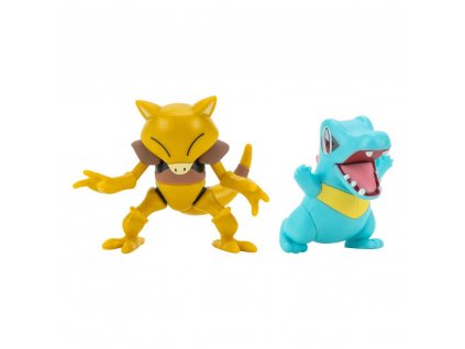 Pokémon Battle Mini figurky 2 Pack Totodile & Abra (1)