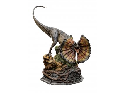 Jurassic World Dominion Art Scale soška Dilophosaurus (1)