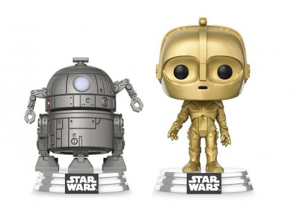 Star Wars Funko POP! figurka Concept Series C 3PO & R2 D2 (1)