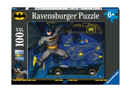 50425 batman puzzle batmobil 100 dilku