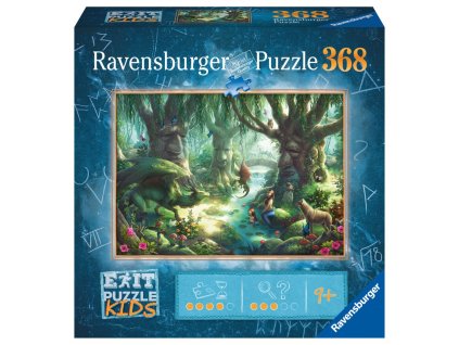 50976 exit puzzle kids puzzle v magickem lese 368 dilku