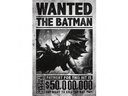 67133 batman plakat arkham wanted