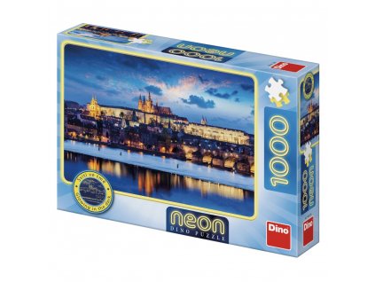 71285 prazsky hrad 1000 neon puzzle