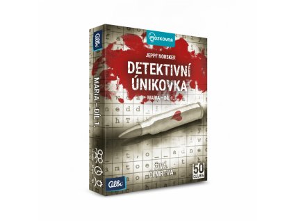 Detektivní únikovka - Maria 1. díl - karetní hra (Motiv Maria 1. díl)