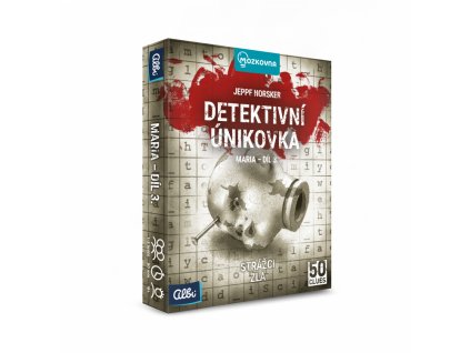 Detektivní únikovka - Maria 3. díl - karetní hra (Motiv Maria 3. díl)