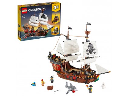 53412 creator lego piratska lod 31109