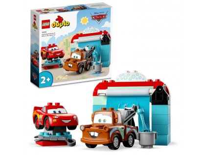 59000 disney duplo lego na mycce s bleskem mcqueenem a burakem 10996