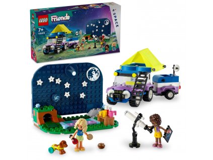 94938 friends lego karavan na pozorovani hvezd 42603