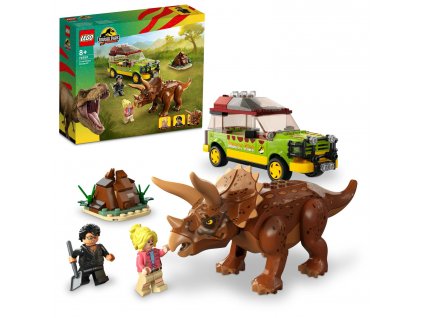 95892 jurassic world lego zkoumani triceratopse 76959