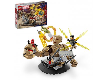 95235 marvel super heroes lego spider man vs sandman posledni bitva 76280