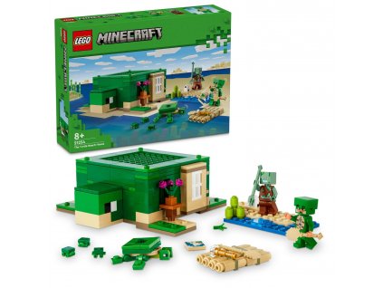 95097 minecraft lego zelvi domek na plazi 21254