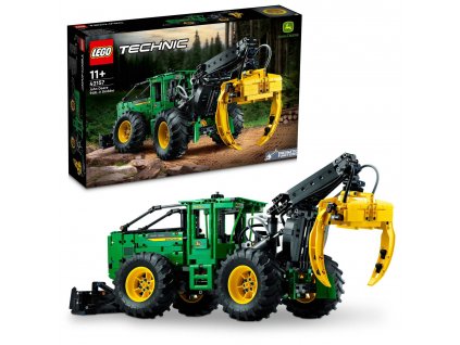 70340 technic lego lesni traktor john deere 948l ii 42157