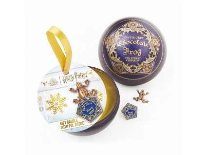 92502 vanocni koule harry potter s odznaky cokoladove zabky