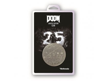 92064 sberatelska mince doom logo