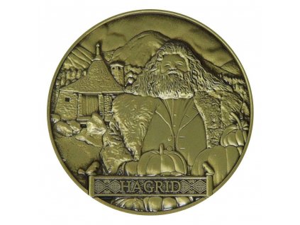 92325 sberatelska mince harry potter hagrid