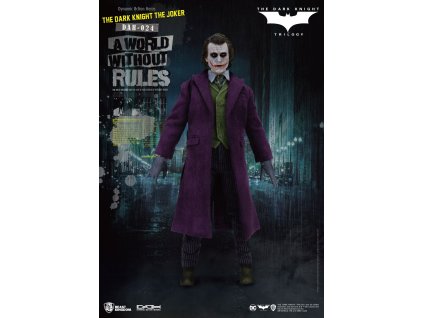 99828 batman the dark knight dynamic 8ction heroes action figure 1 9 the joker 21 cm