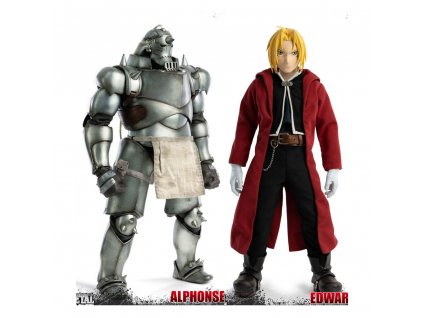 99804 fullmetal alchemist brotherhood action figures 1 6 alphonse edward elric twin pack