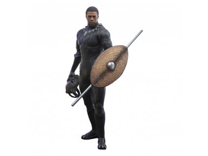 100454 black panther movie masterpiece action figure 1 6 black panther original suit 31 cm
