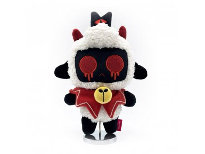 101429 cult of the lamb plush figure possessed lamb 22 cm