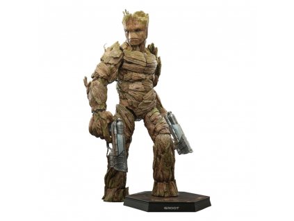 100148 guardians of the galaxy vol 3 movie masterpiece action figure 1 6 groot 32 cm