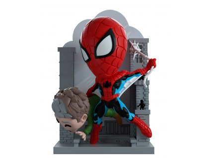 101117 marvel vinyl diorama spider man 12 cm