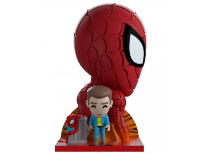 101120 marvel vinyl diorama spider man peter parker 11 cm