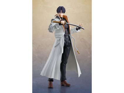 101783 rurouni kenshin meiji swordsman romantic story s h figuarts action figure aoshi shinomori 17 cm