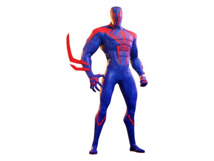 100547 spider man across the spider verse movie masterpiece action figure 1 6 spider man 2099 33 cm