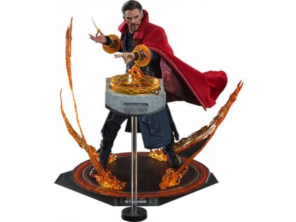 100352 spider man no way home movie masterpiece action figure 1 6 doctor strange 31 cm