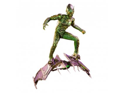 100370 spider man no way home movie masterpiece action figure 1 6 green goblin deluxe version 30 cm
