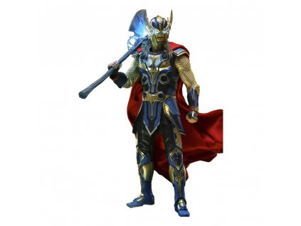 100433 thor love and thunder masterpiece action figure 1 6 thor deluxe version 32 cm