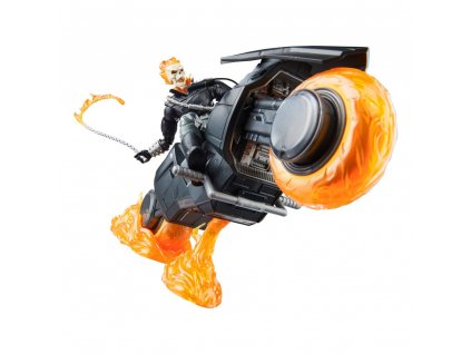 102119 marvel 85th anniversary marvel legends action figure with vehicle ghost rider 15 cm