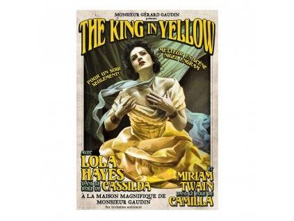102416 arkham horror art print the king in yellow limited edition 42 x 30 cm