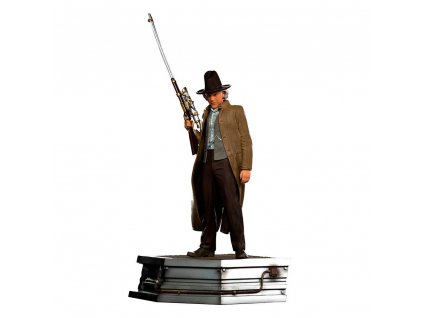 103211 back to the future iii art scale statue 1 10 doc brown 32 cm