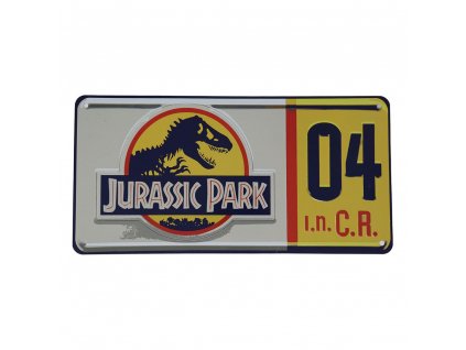 102617 jurassic park replica 1 1 dennis nedry license plate