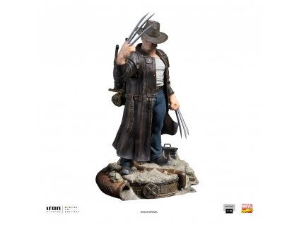 103295 marvel art scale statue 1 10 old man logan wolverine 50th anniversary 23 cm