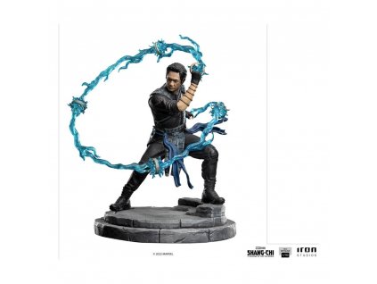 103427 shang chi and the legend of the ten rings bds art scale statue 1 10 wenwu 21 cm