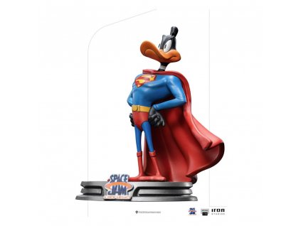 103178 space jam a new legacy art scale statue 1 10 daffy duck superman 16 cm