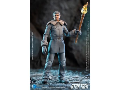 103025 star trek exquisite mini action figure 1 18 star trek 2009 spock prime 10 cm