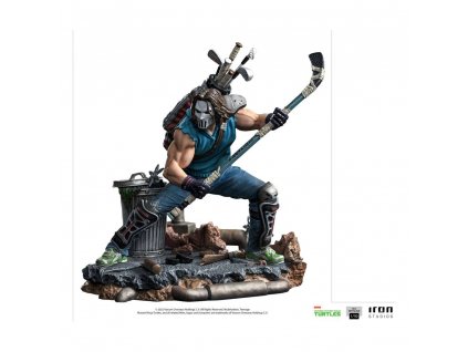 103412 teenage mutant ninja turtles bds art scale statue 1 10 casey jones 19 cm