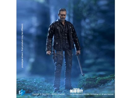 103052 the walking dead exquisite mini action figure 1 18 dead city negan 11 cm