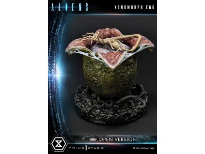 105035 aliens premium masterline series statue xenomorph egg open version alien comics 28 cm