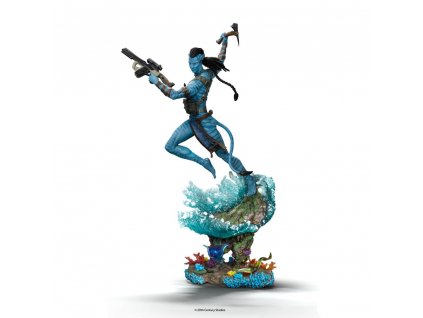 103550 avatar the way of water bds art scale statue 1 10 lizard 21 cm