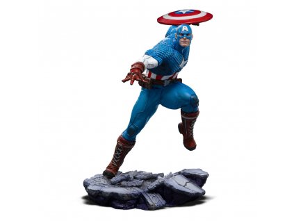 103592 marvel bds art scale statue 1 10 captain america 22 cm