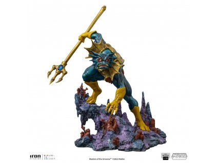 103487 masters of the universe bds art scale statue 1 10 mer man 27 cm