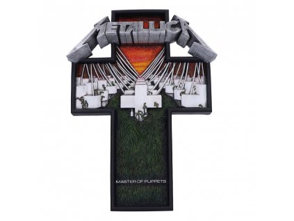103922 metallica wall plaque master of puppets 32 cm